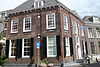 De Krakeling Utrecht RM35993 -  De Krakeling, facade on Keistraat, Utrecht, The Netherlands. Built in 1663 by the poet Everard Meyster. Note the text above the windows 