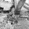 Begane grond detail rechter zijmuur met achterste balk verdiepingsvloer - Utrecht - 20236583 - RCE -  begane grond detail rechter zijmuur met achterste balk verdiepingsvloer 