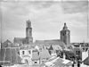 Kerk naar het noord-westen, dom en deel der stad - Utrecht - 20233700 - RCE -  Buurkerk (Museum Van Speelklok Tot Pierement): Kerk naar het noord-westen, dom en deel der stad 