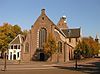 JanskerkUtrecht -  De Janskerk te Utrecht met de Hoofdwacht 