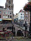 Utrecht Rijksmonument 38763 Maartensbrug leidend naar Domkerk.JPG -  Utrecht Maartensbrug leidend naar Domkerk 