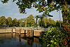 Dubbele ophaalbrug noordzijde