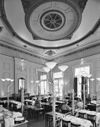 INT. VOORMALIGE BALZAAL, OVERZICHT ZAAL MET STUCPLAFOND THANS GRAND CAFE - Utrecht - 20339818 - RCE -  