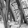 Interieur detail kapspant nummer 26 (rechts) - Utrecht - 20236826 - RCE -  interieur detail kapspant nummer 26 (rechts) 