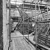 Kapconstructie noord-transept westelijke kap - Utrecht - 20234236 - RCE -  Sint Nicolaas Kerk: kapconstructie noord-transept westelijke kap 