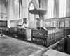 Doophek met preekstoel - Utrecht - 20233889 - RCE -  Sint Jacobskerk Of Jacobi Kerk: doophek met preekstoel 