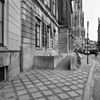 Gedeelte van voorgevel met invalideningang - Utrecht - 20231513 - RCE -  Stadhuis: gedeelte van voorgevel met invalideningang 