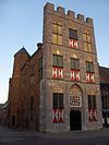 Vianen - Voorstraat 30 - Stadhuis - Rijksmonument 36311.JPG -  Stadhuis van Vianen - Voorstraat 30 - Rijksmonument 36311 - Coord 51Â°59'42