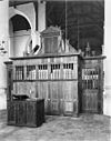 Interieur, achterzijde van het middelste koorhek - Vianen - 20241824 - RCE -  Nederlands Hervormde Kerk: Interieur, achterzijde van het middelste koorhek 