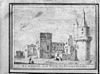 Kasteel naar pentekening door C.Pronk - Wijk bij Duurstede - 20213041 - RCE -  Kasteel: kasteel naar pentekening door C.Pronk 