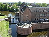 Kasteel Woerden 02.JPG -  Kasteel Woerden gezien vanuit de toren van de Bonaventurakerk.