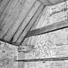 INTERIEUR, OOSTGEVEL, MUURSTIJL, SPANT, DETAIL (HH 2.1) - Woerden - 20281725 - RCE -  Kasteel Woerden: INTERIEUR, OOSTGEVEL, MUURSTIJL, SPANT, DETAIL (HH 2.1) 