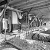 INTERIEUR, OVERZICHT FUNDERINGSVERBETERINGEN ONDER STANDVINKEN GEBOUW DD - Woerden - 20283128 - RCE -  Kasteel Woerden: INTERIEUR, OVERZICHT FUNDERINGSVERBETERINGEN ONDER STANDVINKEN GEBOUW DD 