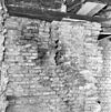 INTERIEUR, NOORDGEVEL, BESTAANDE ZIJKANT (GEBOUW HH 1.9) - Woerden - 20283100 - RCE -  Kasteel Woerden: INTERIEUR, NOORDGEVEL, BESTAANDE ZIJKANT (GEBOUW HH 1.9) 