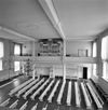 INTERIEUR, OVERZICHT GROTE KERKZAAL NAAR HET ORGEL - Zeist - 20297052 - RCE -  Kerk Van De Evangelische Broedergemeente: INTERIEUR, OVERZICHT GROTE KERKZAAL NAAR HET ORGEL 