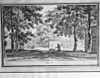 Tekening (gravure) van de tuin, 1754 - Zeist - 20221298 - RCE -  Slot Zeist: tekening (gravure) van de tuin, 1754 
