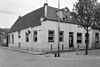 L-vormig hoekpand, bepleisterd