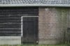 Achtergevel, detail: deur