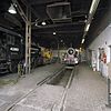 Interieur overzicht remise - Goes - 20344622 - RCE -  Spoorbaantraject Van De Spoorwegremise In Goes Naar Oudelande: Interieur overzicht remise 
