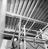 Interieur plafond tijdens restauratie - Goes - 20079817 - RCE -  De Korenbeurs: interieur plafond tijdens restauratie 