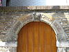 Goes Latijnse poort detail -  Latijnse poort, Kreukelmarkt (tussen nr. 7 en 9), Goes 