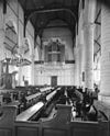 Interieur met orgel - Kapelle - 20123862 - RCE -  Nederlands Hervormde Kerk: interieur met orgel 
