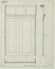 Pilaster betimmering : doorsnedes