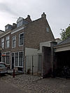 Middelburg Vismarkt6 -  Middelburg, Vismarkt 6 (center, right of the two brickstone houses) 