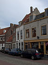 Middelburg Gravenstraat57 -  Middelburg, Gravenstraat 57 (center, white) 