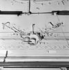 Detail plafond achterkamer - Middelburg - 20155713 - RCE -  Cleen Burgonje: detail plafond achterkamer 