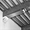 Detail plafond zaal in achterbouw - Middelburg - 20156525 - RCE -  detail plafond zaal in achterbouw 