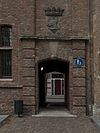 Middelburg Burgpoort -  Middelburg, voormalige burgpoort bij abdij 