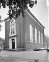 West en zuidgevel - Middelburg - 20154687 - RCE -  Lutherse Kerk: west en zuidgevel 