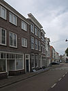 Huis met rechte gevel