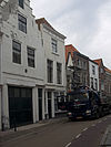 Middelburg Vlissingsestraat28 -  Middelburg, Vlissingsestraat 28 (center, white) 