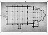 Plattegrond - Brouwershaven - 20044195 - RCE -  Nederlands Hervormde Kerk: plattegrond 