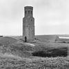 Overzicht kerktoren van het in zee verdwenen Koudekerke - Koudekerke - 20352303 - RCE -  Plompe toren van Westerschouwen: Overzicht kerktoren van het in zee verdwenen Koudekerke (opmerking: Gefotografeerd voor Monumenten In Nederland Zeeland, bladzijde 43) 