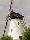 De Graanhalm (Burghseweg, Haamstede) -2 -  De Graanhalm (1847), altijd een commerciÃ«le graanmolen, nu een pannekoekenrestaurant. 