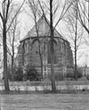 Exterieur oost-zijde - Oosterland - 20175030 - RCE -  Nederlands Hervormde Kerk - Sint Jodocuskerk: exterieur oost-zijde 