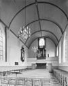 Interieur naar het westen - Oosterland - 20175038 - RCE -  Nederlands Hervormde Kerk - Sint Jodocuskerk: interieur naar het westen 