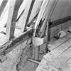 Gewelfrib schip bij koor-veel-hoek - Oosterland - 20175049 - RCE -  Nederlands Hervormde Kerk - Sint Jodocuskerk: gewelfrib schip bij koor-veel-hoek 