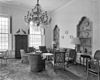 Interieur- woonkamer begane grond - Haamstede - 20095529 - RCE -  Kasteel: Interieur: woonkamer begane grond 