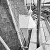 Toren, detail van de spits - Zierikzee - 20222480 - RCE -  Stadhuis: toren, detail van de spits 