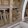 INTERIEUR, TONGGEWELF, KAPVOET, DETAIL - Zierikzee - 20283255 - RCE -  Gasthuiskerk: INTERIEUR, TONGGEWELF, KAPVOET, DETAIL 