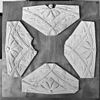 Interieur jugendstill plafond voorkamer - Zierikzee - 20222894 - RCE -  interieur jugendstill plafond voorkamer 
