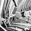 INTERIEUR, KAPCONSTRUCTIE, GEBINT - Zierikzee - 20284453 - RCE -  Gasthuiskerk: INTERIEUR, KAPCONSTRUCTIE, GEBINT 