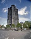 Overzicht zuidwestgevel - Zierikzee - 20353258 - RCE -  Sint Lievensmonstertoren: Overzicht zuidwestgevel (opmerking: Gefotografeerd voor Monumenten In Nederland Zeeland) 