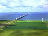 Zeelandbrug-02 -  Landschaft an der Brücke. Esperanto: fonto: beeldbankvenw.nl.  bron: Beeldbank V&W.