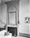 Interieur schouw voorkamer rechts - Zierikzee - 20222975 - RCE -  interieur schouw voorkamer rechts 