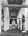 Interieur naar het westen - Poortvliet - 20182865 - RCE -  Nederlands Hervormde Kerk: interieur naar het westen 
